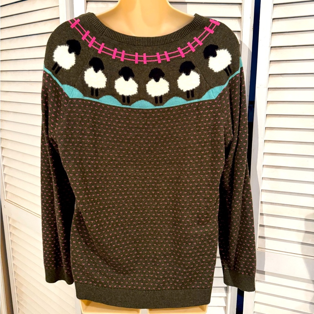Talbots Sheep Sweater